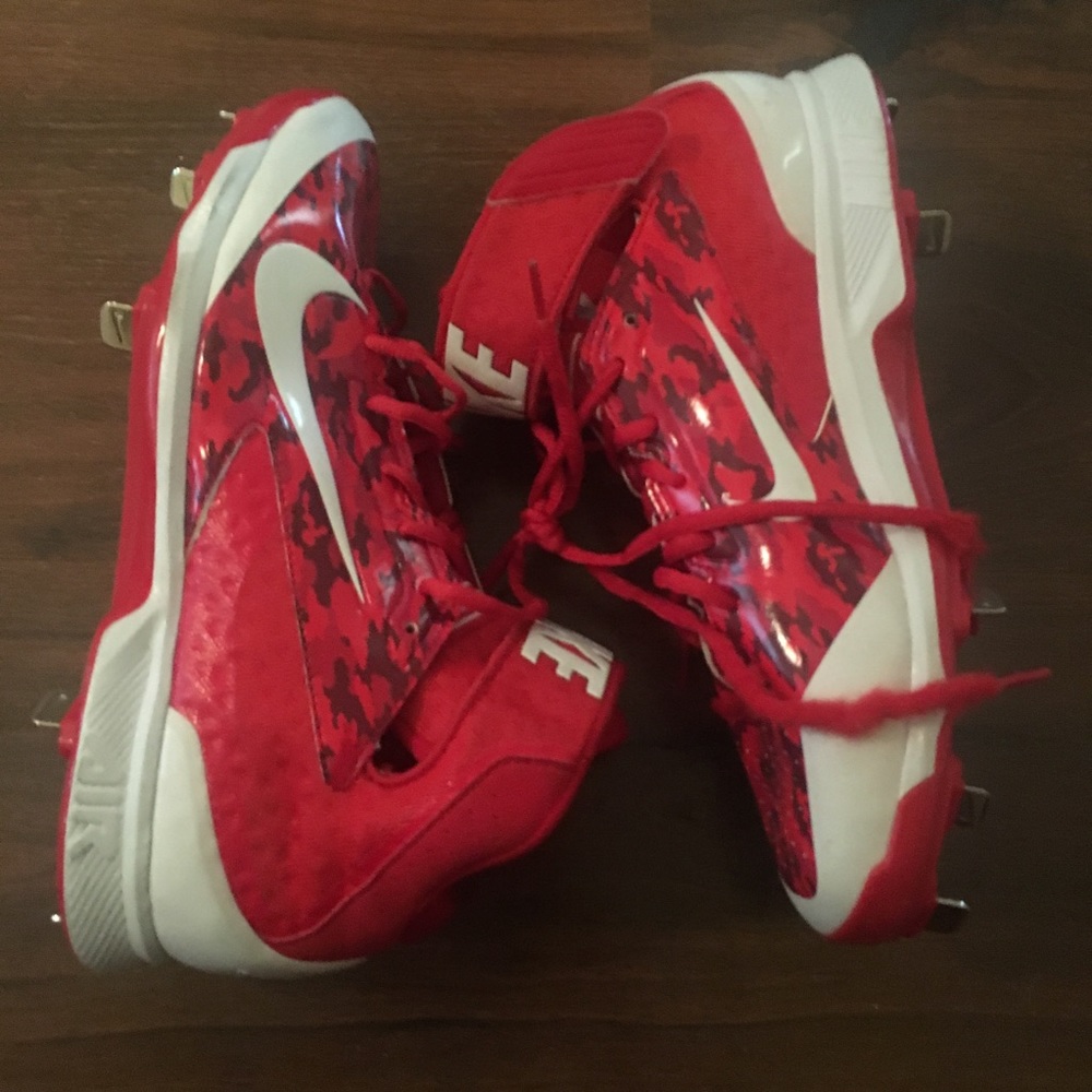 Nike Hurache Baseball Cleats - Picture 2 of 9